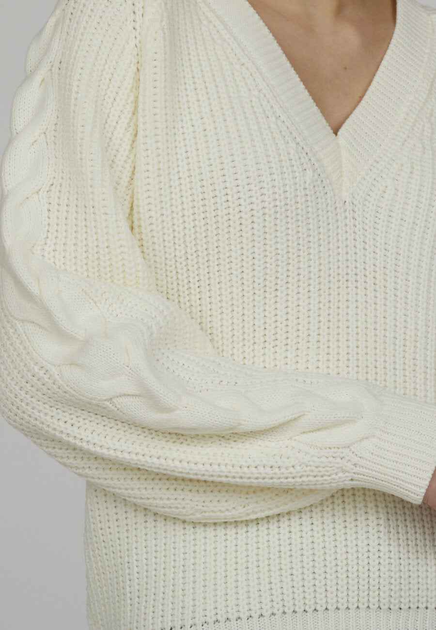 SISTERS POINT MIBA KNIT CREAM