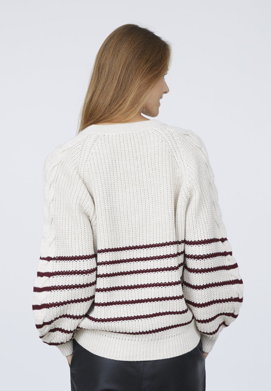 SISTERS POINT MIBA-V.STRIPE KNIT