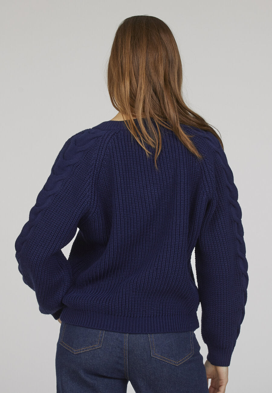 SISTERS POINT MIBA KNIT NAVY