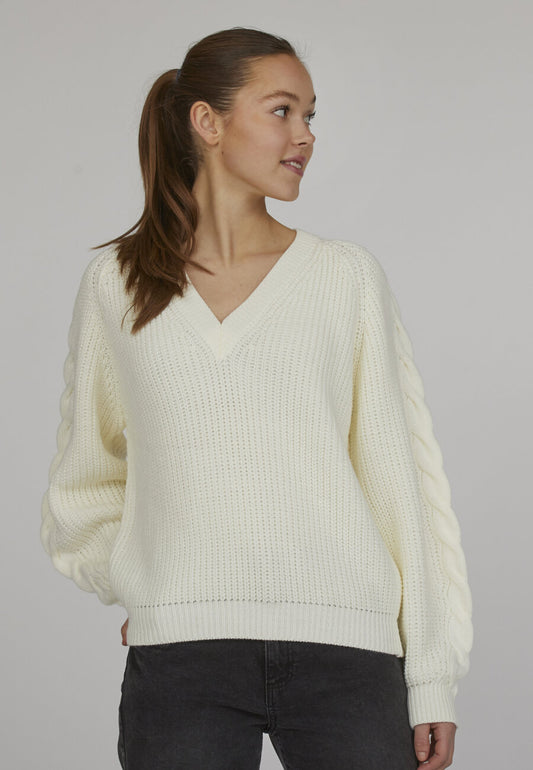 SISTERS POINT MIBA KNIT CREAM