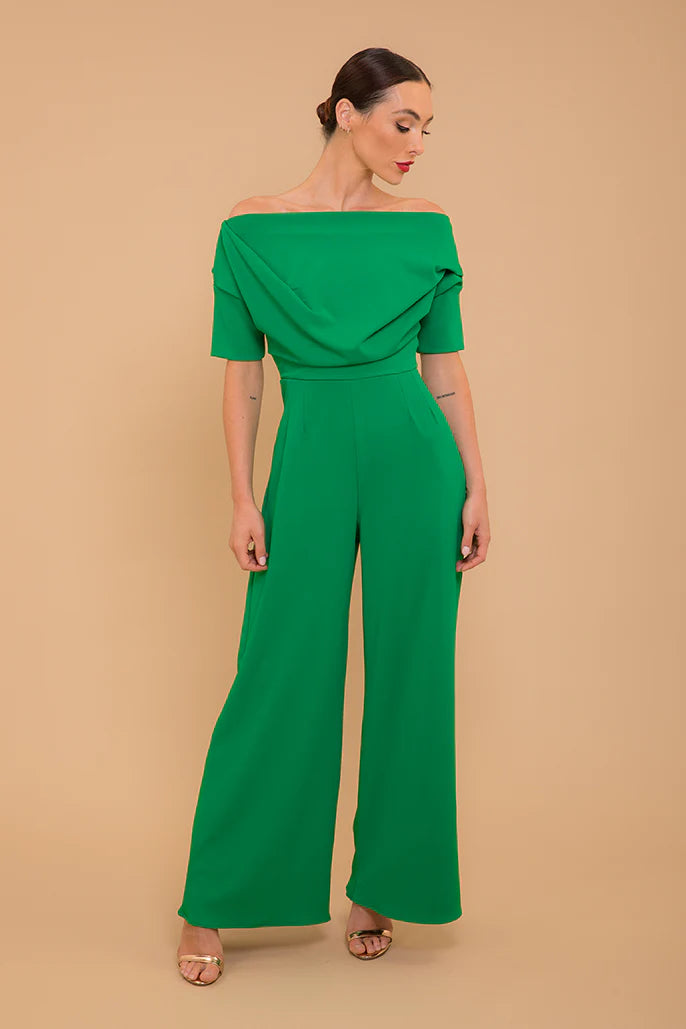 Lima Atom Label jumpsuit Emerald