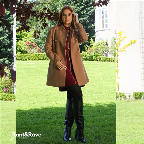 Rant and Rave Ashley Camel Coat