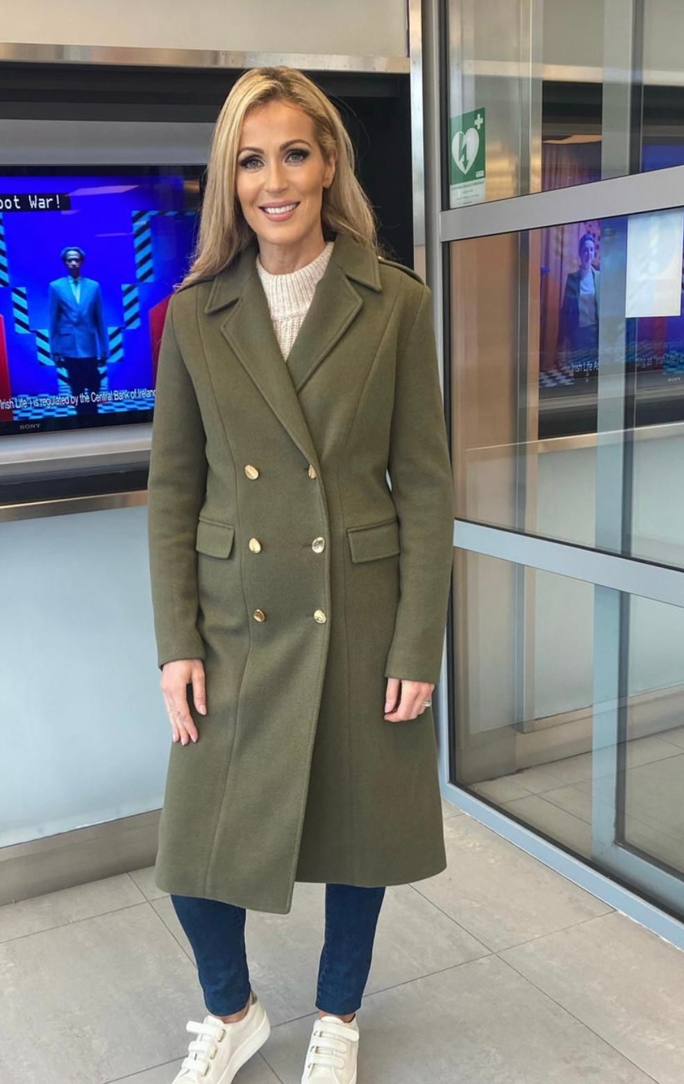 Green Italian Military coat