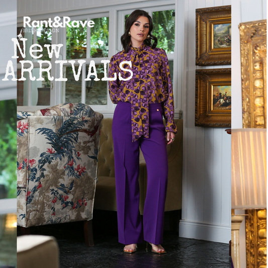 Rant and Rave Sally Purple Trouser