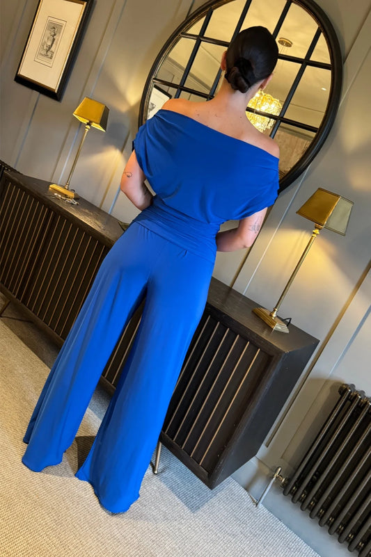 Atom colbalt blue jumpsuit