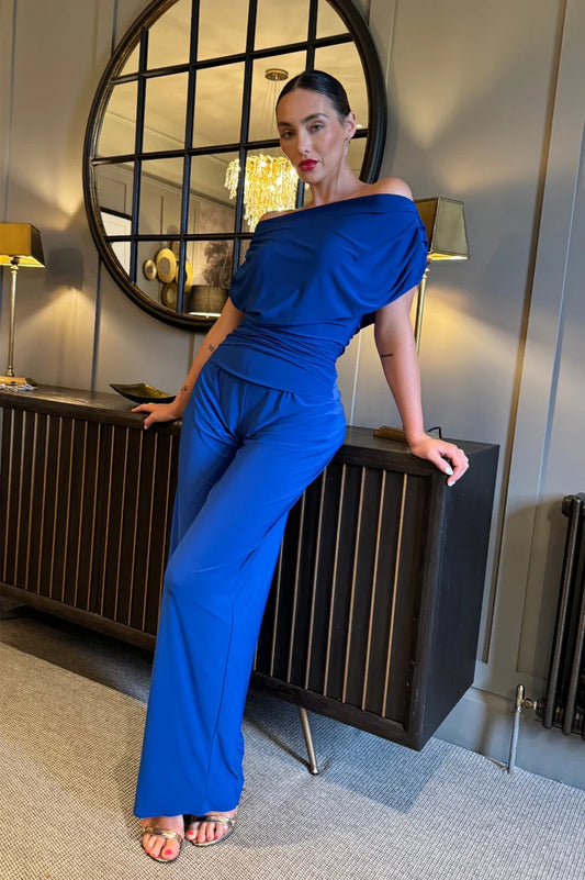 Atom colbalt blue jumpsuit