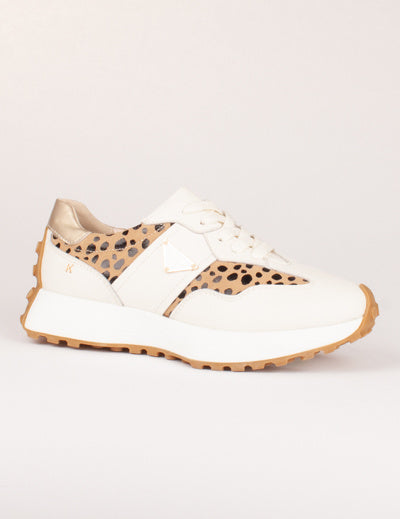 KATE APPLEBY CAITHNESS LEOPARD TRAINERS